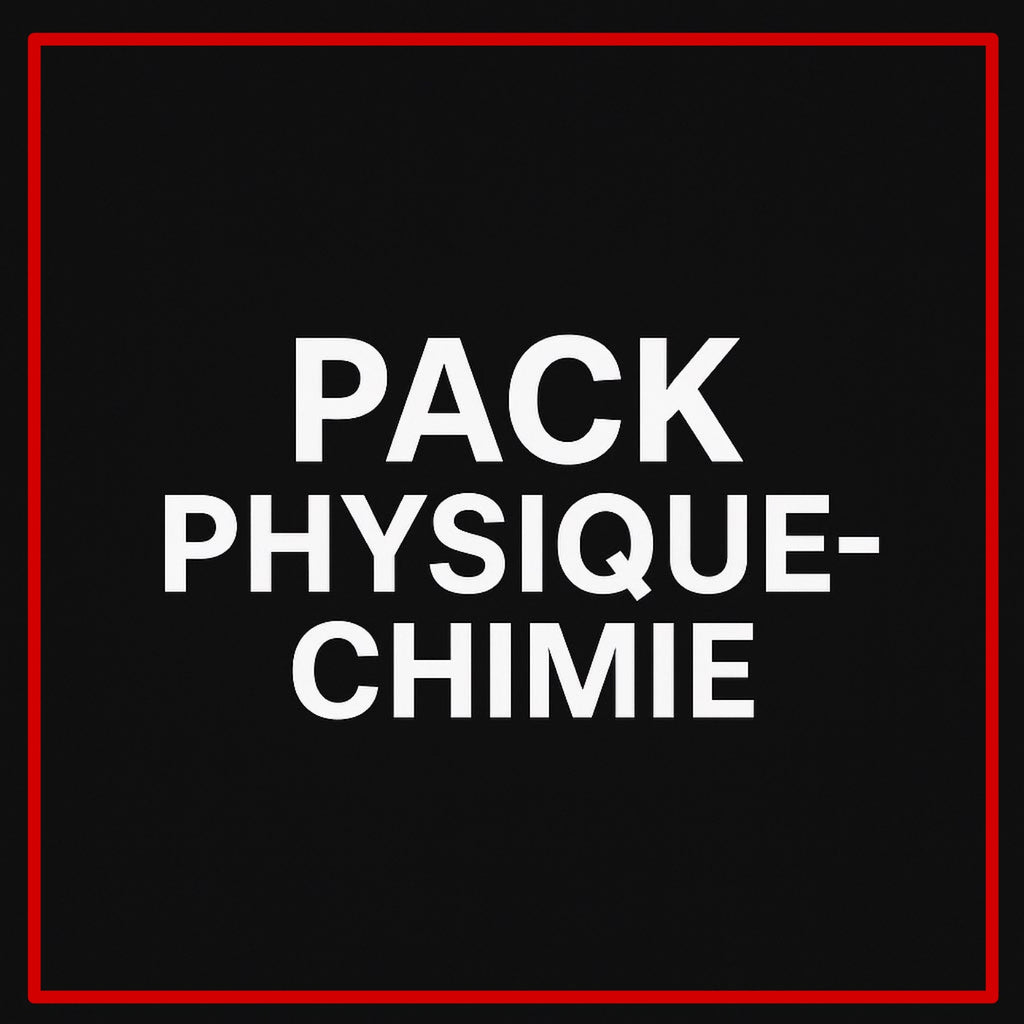 PACK REUSSITE ( PHYSIQUE-CHIMIE )
