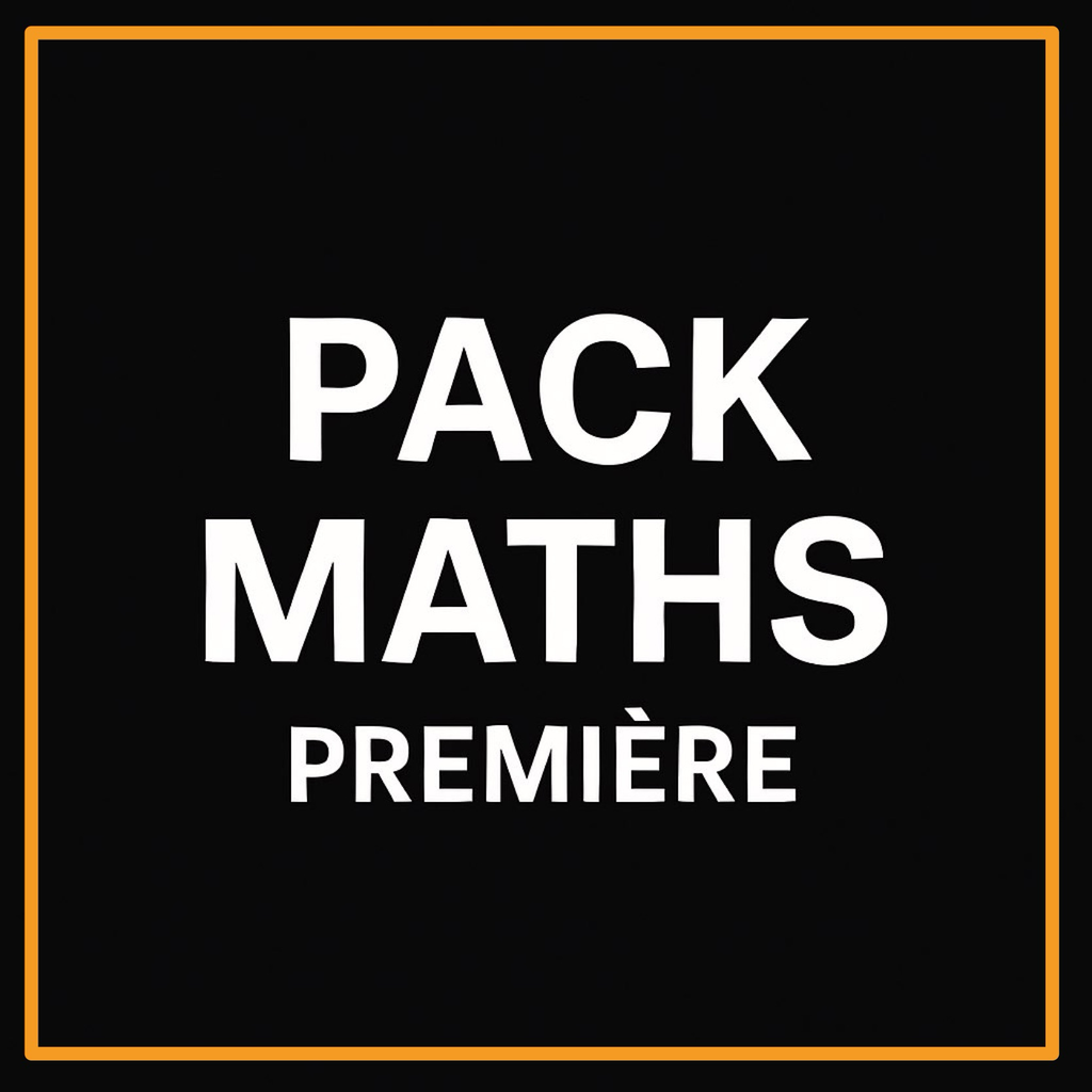 PACK PREMIERE ( MATHS )